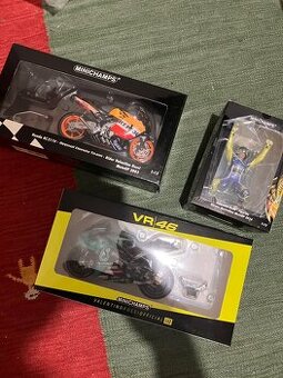 Valentino Rossi modely+figúry rôzne 1/12 Minichamps