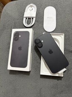 Predám Apple iPhone 16 256GB Black Rozbalení nepoužívaný - 1