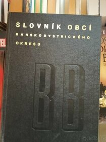 Slovník obcí Banskobystrického okresu - 1