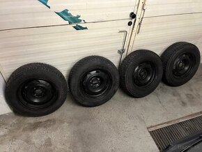 Kolesá r15 4x108 zimné pneu Bridgestone Blizzak 195/65