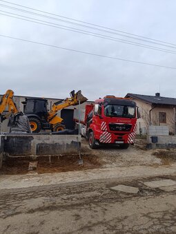 Autodoprava, hydraulicka ruka, zemne a vykopov prace,Jcb,Man - 1