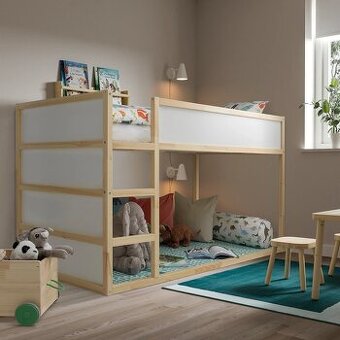 IKEA  - obojstranná detská posteľ KURA - 1