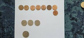 Mince Spojené štáty americké  1, 5 cent, štvrť dolar