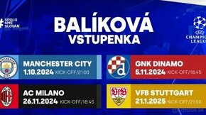 Balikova vstupenka na Ligu majstrov Slovan