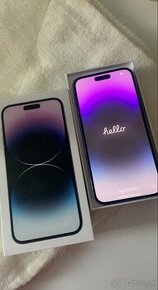 Iphone 14 pro max deep purple  128gb