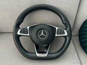 AMG zrezany volant + airbag Mercedes Gle w166