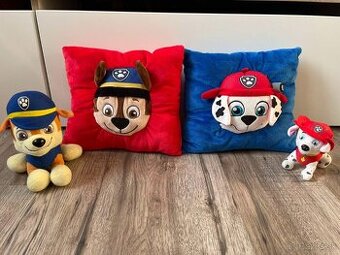 Plyšaky a vankúše Paw Patrol