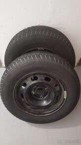 Zimné pneu Goodrich 185/70 R14 na diskoch - 1