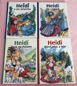 Heidi séria 4 kníh