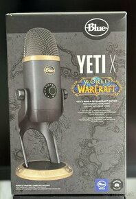 Predám Mikrofon Blue Yeti X Worldof Warcraft Edition Nový