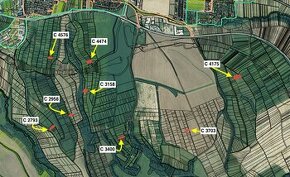 Trenčianska Turná – 6.600 m2 ORNÁ PÔDA podiel 1/1 – Predaj