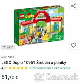 Lego duplo poniky