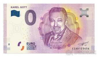 0€ bankovka/0 eurova bankovka - Karel Gott, SNP1, Baťovany - 1