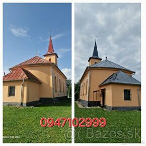 Malovanie natieranie kostolov po celom Slovensku - 1