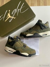 Jordan IV 4 retro craft olive green - 1