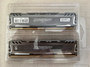 Crucial Ballistix Sport LT, DDR4 - 3200 MHz - 16 GB (2x 8GB)