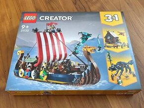 LEGO CREATOR 3 IN 1 - 31132 -  VIKING SHIP AND MIDG. SERPENT