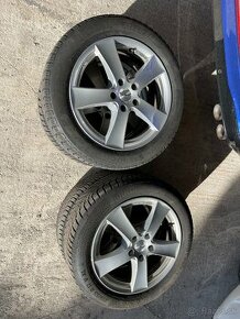 Kolesá na Passat 5x112 R17 zimna sada 215/55 R17 - 1