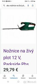 Nožnice na živy plot - 1