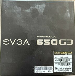 Predám - EVGA SuperNOVA 650 G3