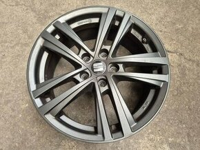 5x112 r17 ET45 x 7J elektróny originál SEAT + ŠKODA, VW - 1