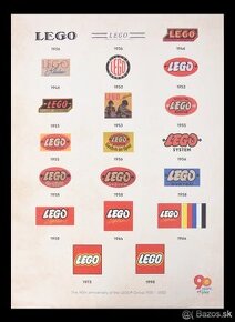 Vintage LEGO Logo Poster