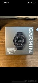 Garmin Fenix 7 Sapphire Solar Carbon Grey DLC titanium with