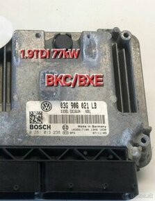 EDC16 BKC/BXE jednotka motoru 1.9TDi (77kW)-113kW Immo off