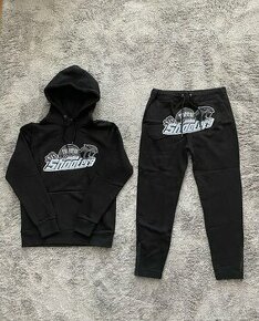 Trapstar Shooters Tracksuit - Black/Ice Blue - 1