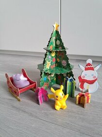 Pokemon figúrky z adventného kalendara