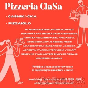 Čašník-Čašníčka/Pizzaiolo