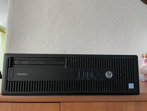 Predám HP EliteDesk 800 G2 SFF /i5-6600/ 16GB DDR4/512GB SSD