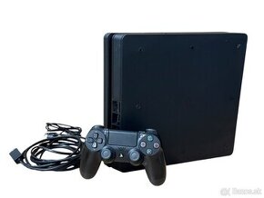 Playstation 4 500gb slim a 1 ovládač - 12 mesiacov záruka