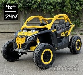 Nadupaná detská Buggy - CAN-AM Maverick XXL, 800W 20A