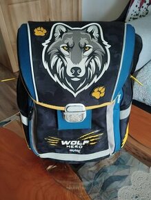 Školská taška Oxybag Premium light vlk - 1