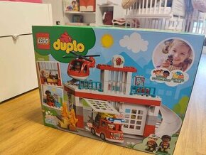 LEGO DUPLO 10970 - Hasičská stanica a vrtuľník