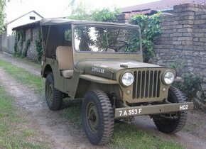 Predám Jeep Willys CJ-AAA po komplet GO