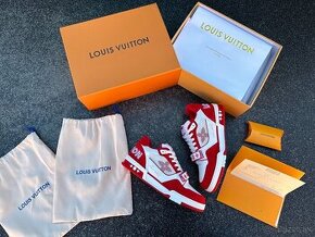 Louis Vuitton tenisky RED Komplet balenie