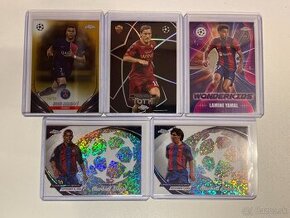 Futbalové kartičky Topps Chrome UEFA 2023/2024