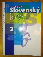 Predám učebnicu Slovenský jazyk 2 pred stredné školy