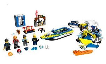 Lego 60355 CITY Misia detektíva pobrežnej stráže