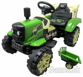 Traktor s vlečkou - elektrický