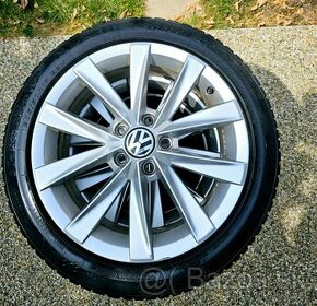 Volkswagen org. 6,5 J R17 5x112  ET 39 Alu.disky 205/50 r17 - 1