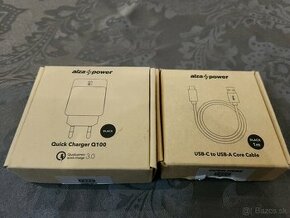 Alza power Rychlonabijacka + USB C kablik - 1