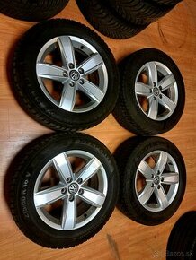 Predam Original elektrony Volkswagen 5x112 R16 a zimne pneu