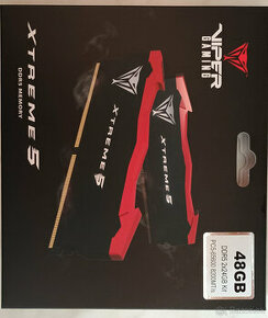 Patriot Viper Gaming xtreme 5 48GB DDR5 2x24GB kit 8200MT/s