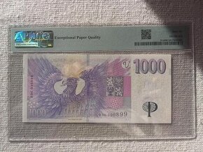 ČNB s prítlačou R96 000899 UNC