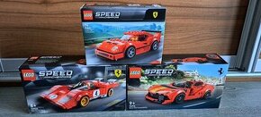 LEGO Speed Champions - 3x Ferrari - NOVÉ - 1