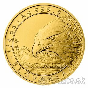 Zlatá minca 1/4oz Orol 2020 1. ročník