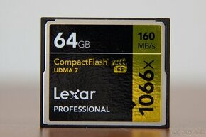 LEXAR PROFESSIONAL COMPACTFLASH 64gb 1066x UDMA 7